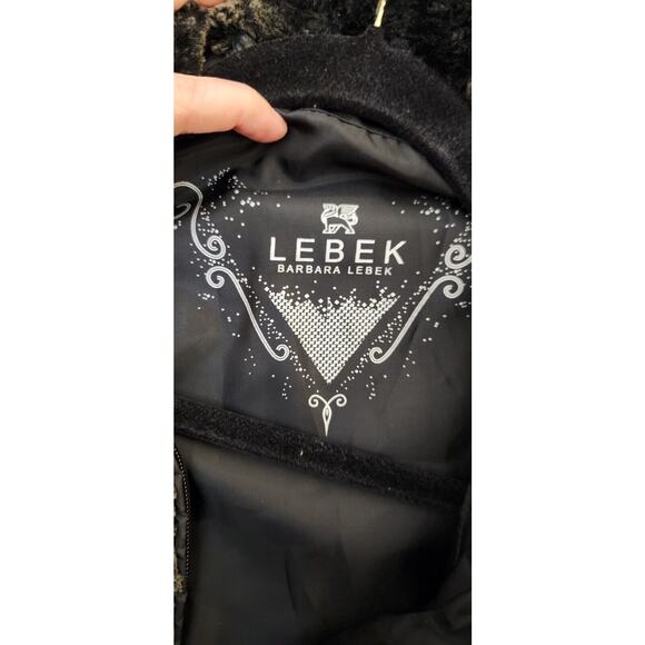 Barbara Lebek Gilet Ladies 18 Faux Fur‎ Vest Jacket Sleeveless Toggle Bodywarmer - Picture 8 of 13
